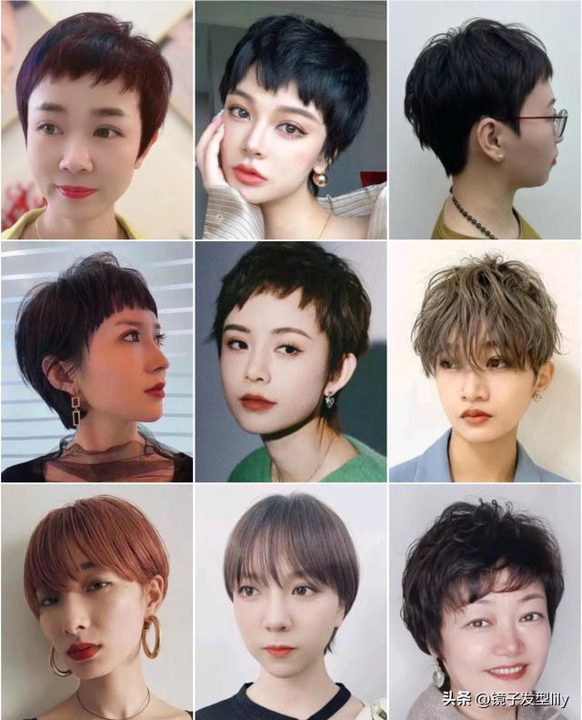 2023年最新发型女减龄图片（好看显年轻的短发）(7)